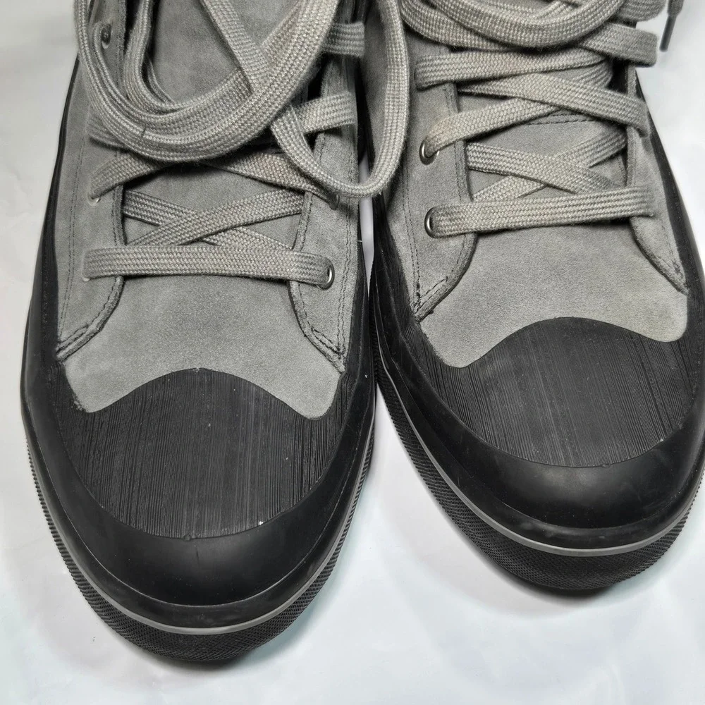SOREL Men's Cheyanne Metro II Sneak Waterproof‎ Boots Black Grey Suede Mens 11.5